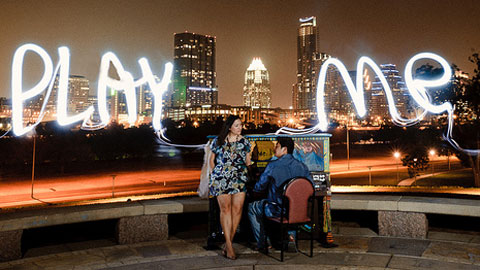 Play Me, I'm Yours in Austin 2011. Photo by Sunny 16 Photography